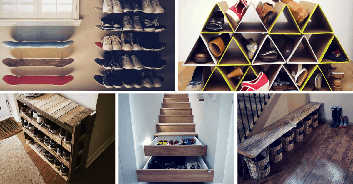 Shoe storage ideas