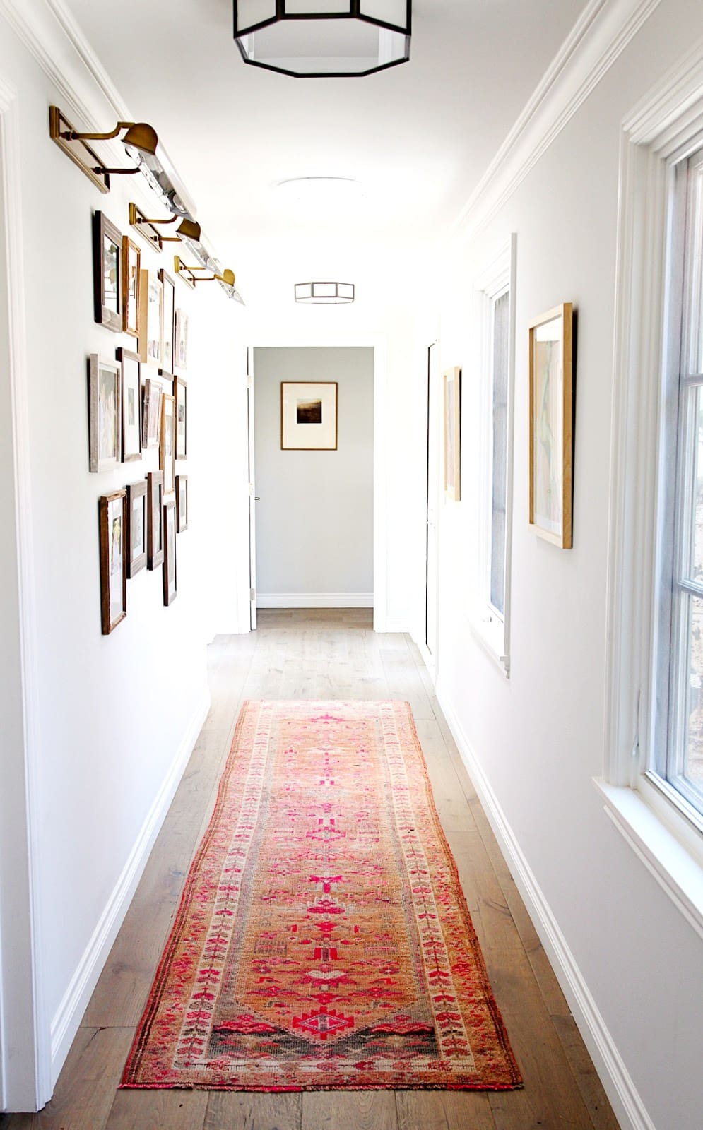Narrow Entryway with Wall Gallery