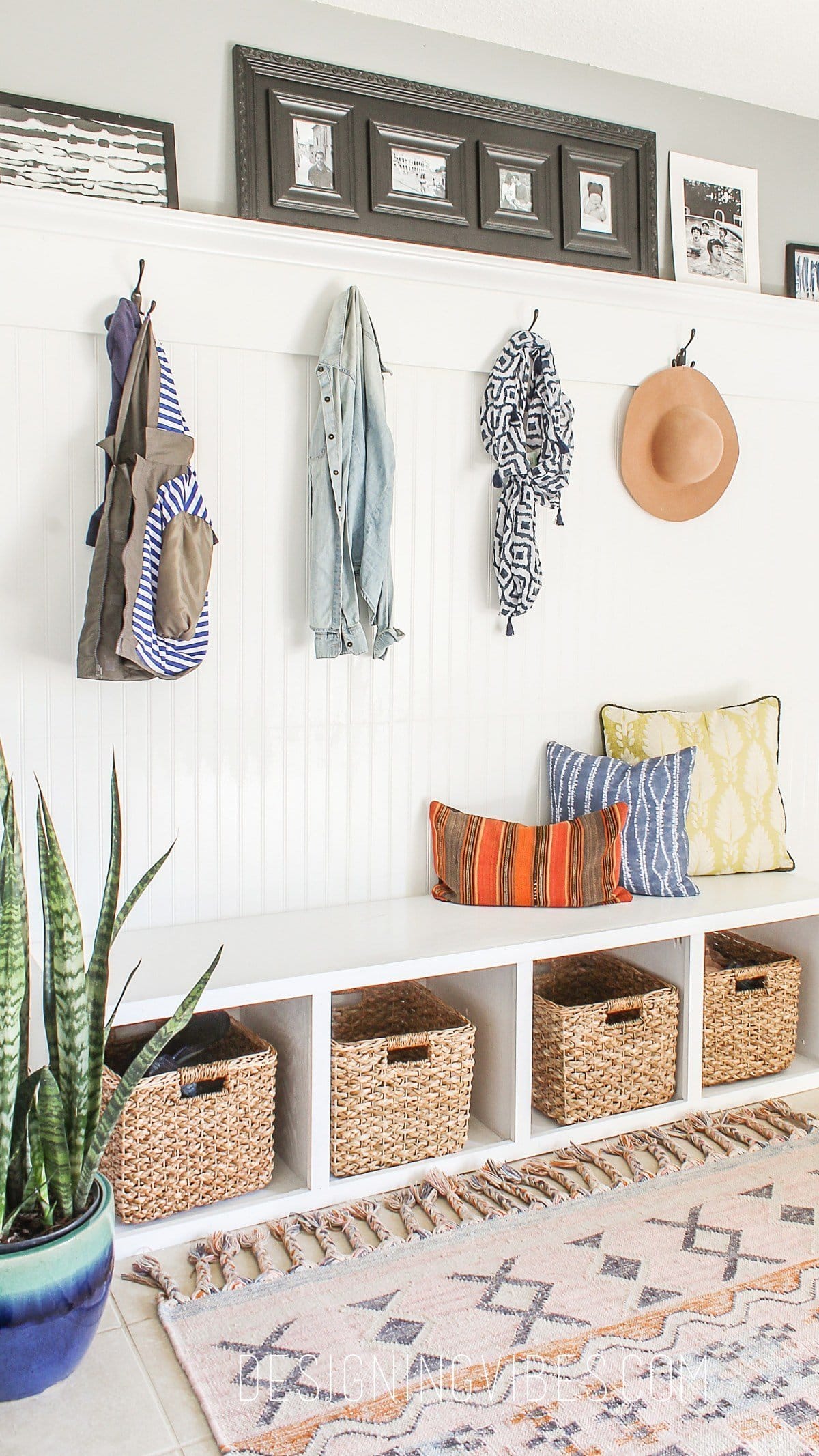 DIY Mudroom Idea