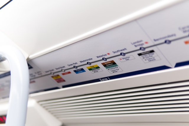 An air conditioner with different functions.