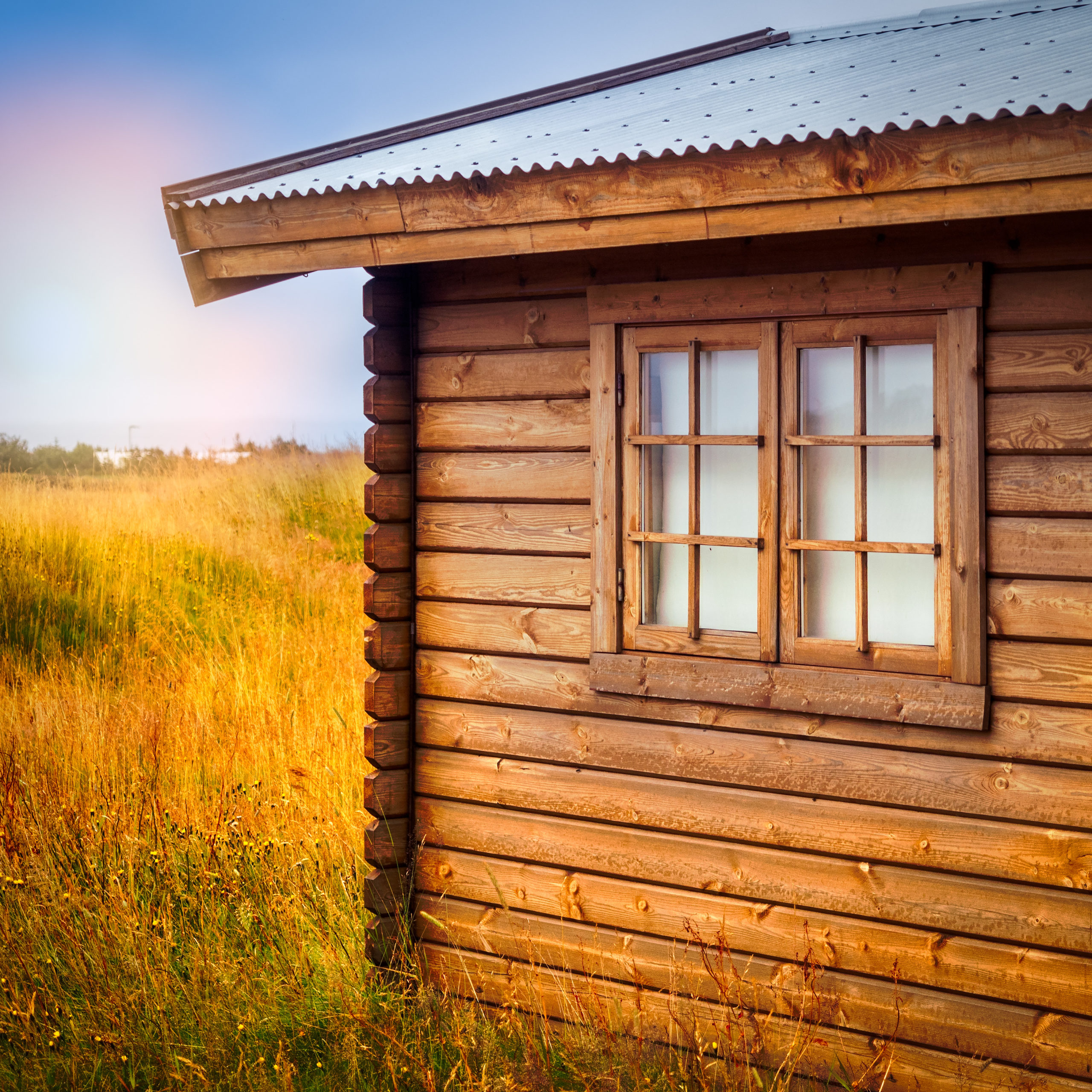 Log cabins