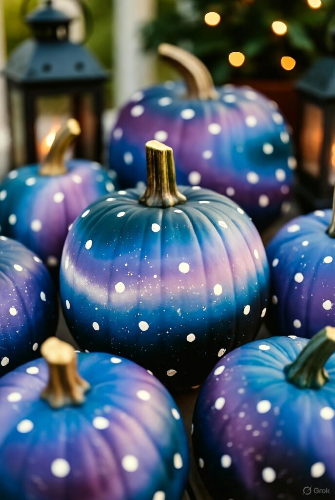 Galaxy Pumpkins