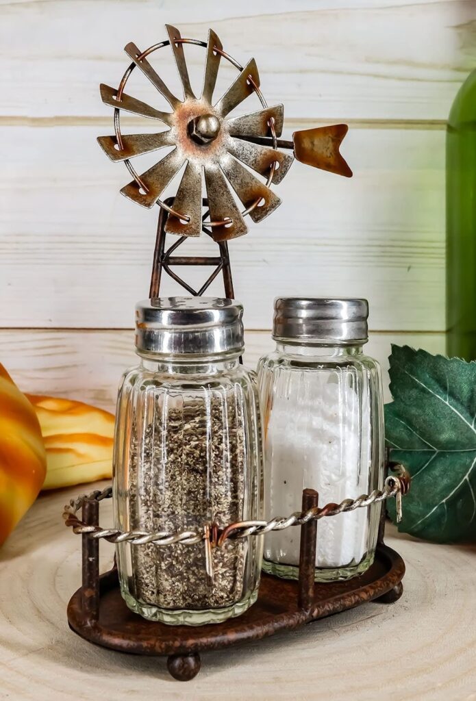 A Pair of Matching Salt and Pepper Grinders