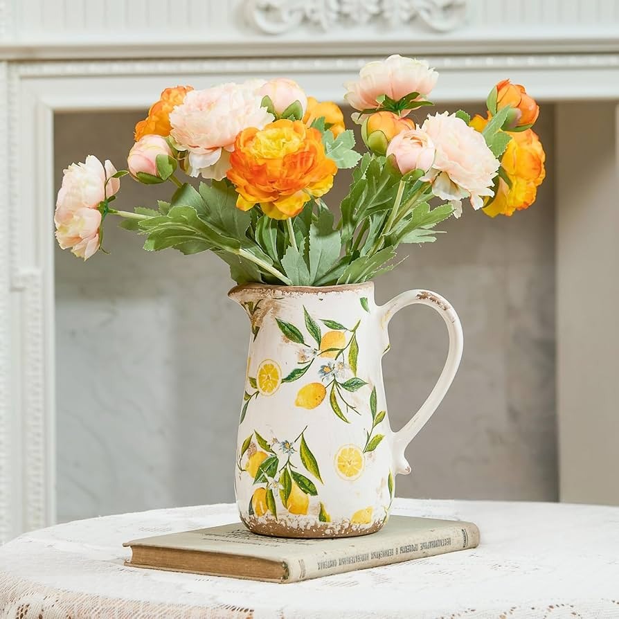 A Neutral Ceramic Pitcher