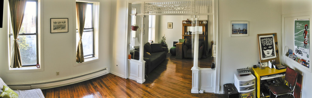 Our old apartment! It was nice knowing you.