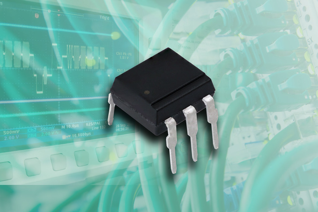 New VOH1016A Series 1 MBd High Speed Optocouplers Feature Schmitt-Trigger Functionality for Galvanic Noise Isolation and Breaking Up Ground Loops