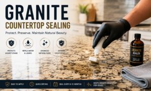Granite Countertop Sealing