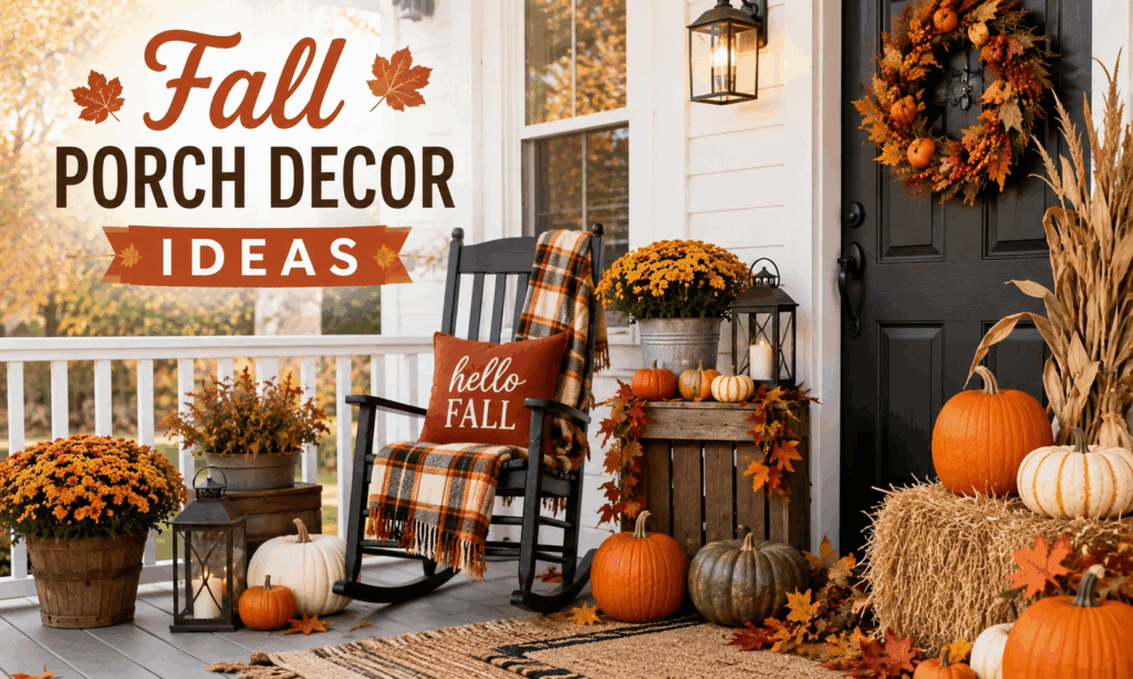 Fall Porch Decor Ideas