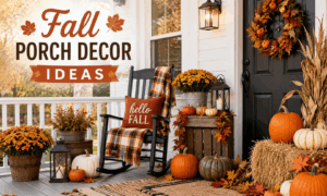 Fall Porch Decor Ideas