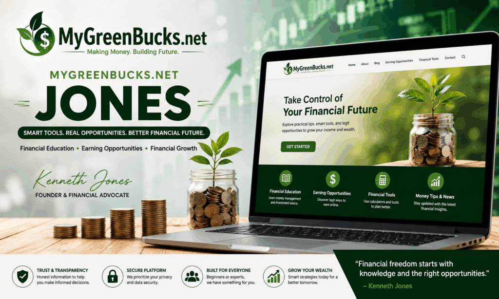 MyGreenBucks.net Jones