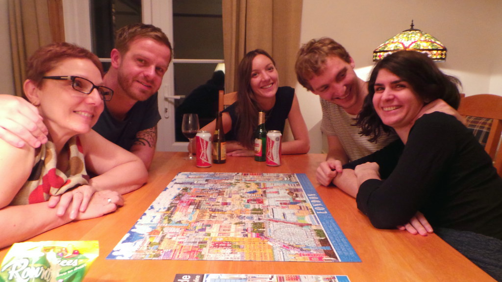 Redhill Family Celebration - Nov 2014 - The Team Celebrate A Job Well Done